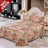 家装节【货到付款】晶丽莱家纺 全棉床单 单件 纯棉磨毛活性喷气床罩 单双人床单 单 花舞佳人床单 160*230cm:“宝贝包装得很好,这个很厚重,料子很舒服” - 京东
